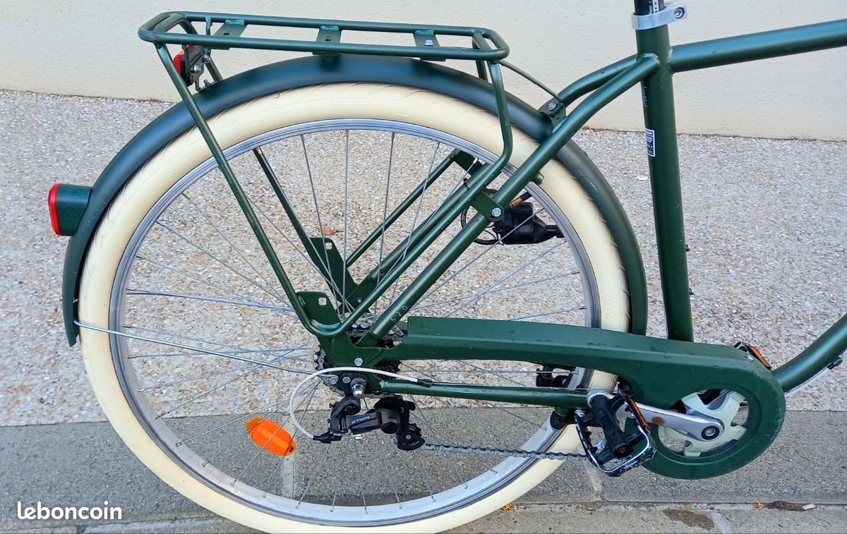 Decathlon Velo De Ville Vert Ville Elops 320 Velo Vert Menthe