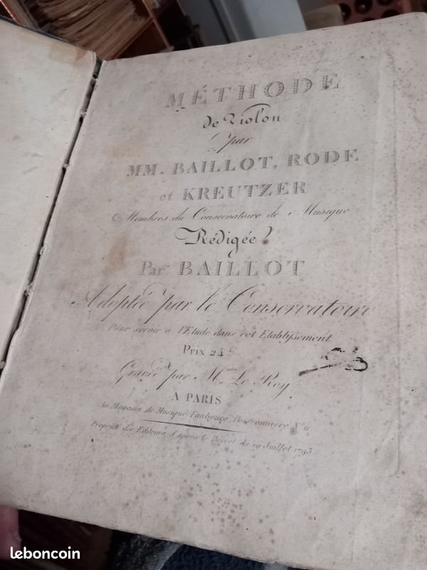 Partitions anciennes de musique (image 4)