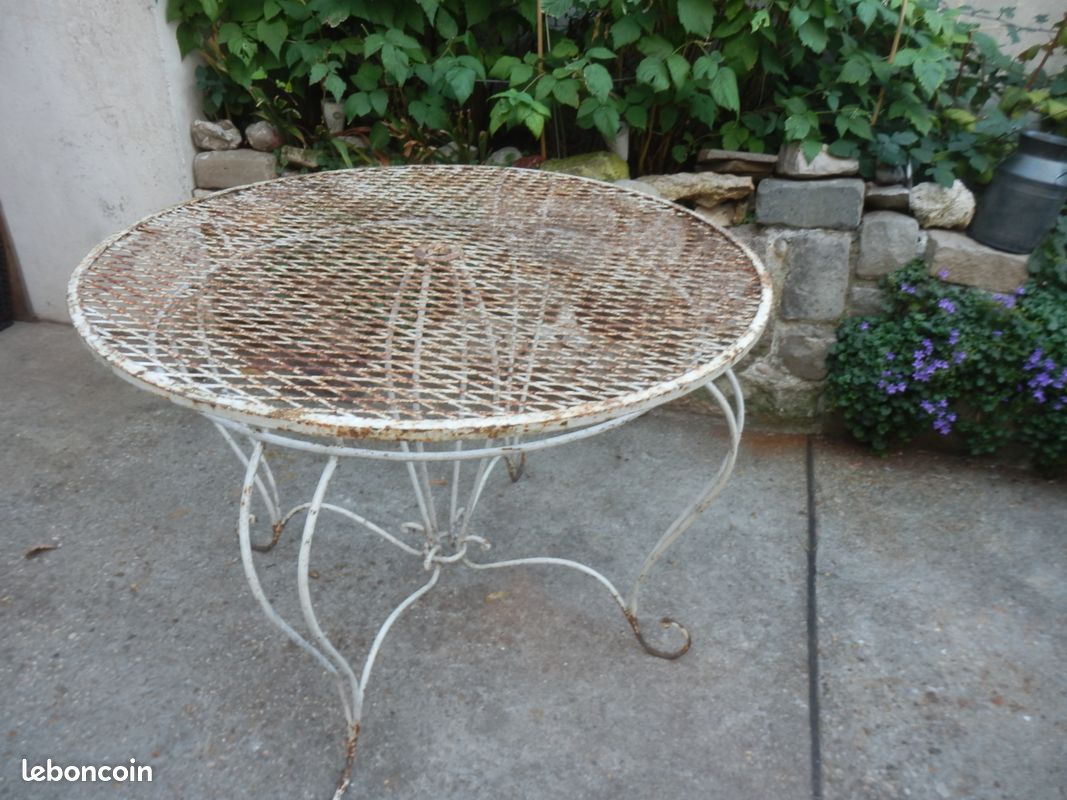 Table de jardin Vintage (image 1)