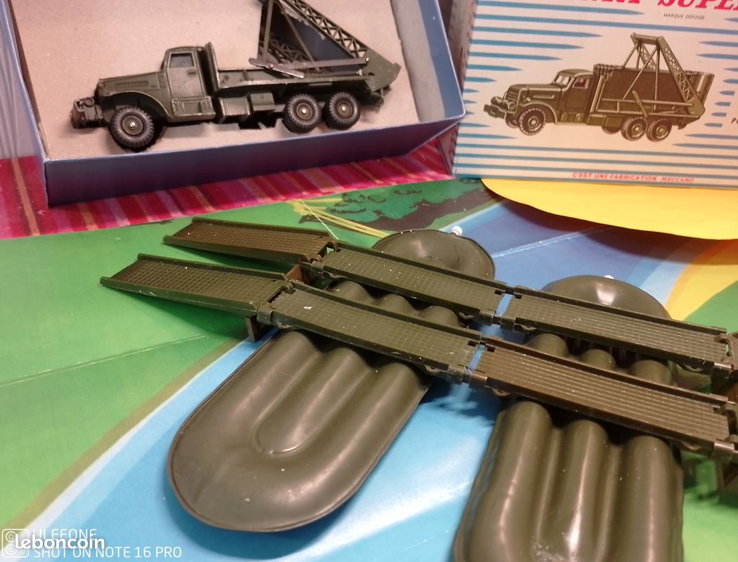 Camion Militaire Brockway Dinky Toys 884 - Meccano France 1960 - Avec Boîte