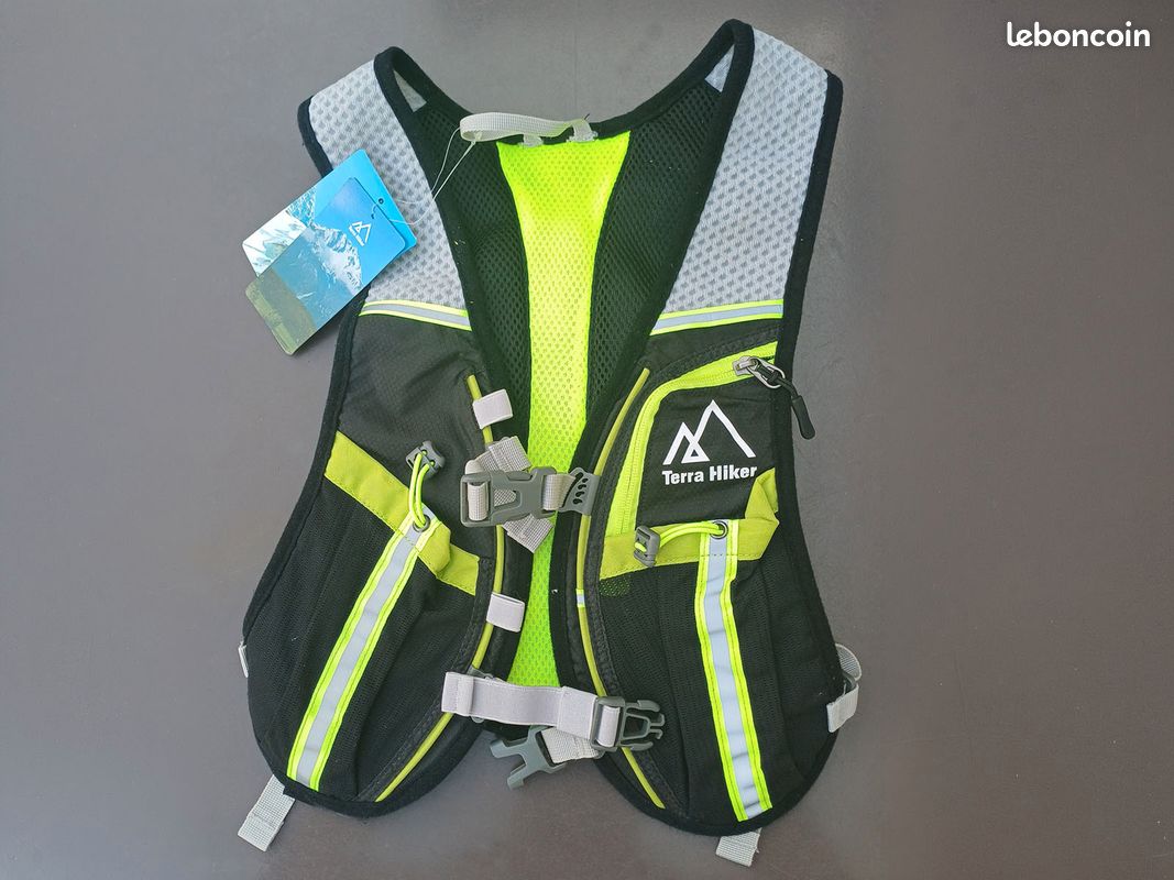 Gilet/sac d'hydratation Trail Running Terra Hiker – Neuf (image 1)