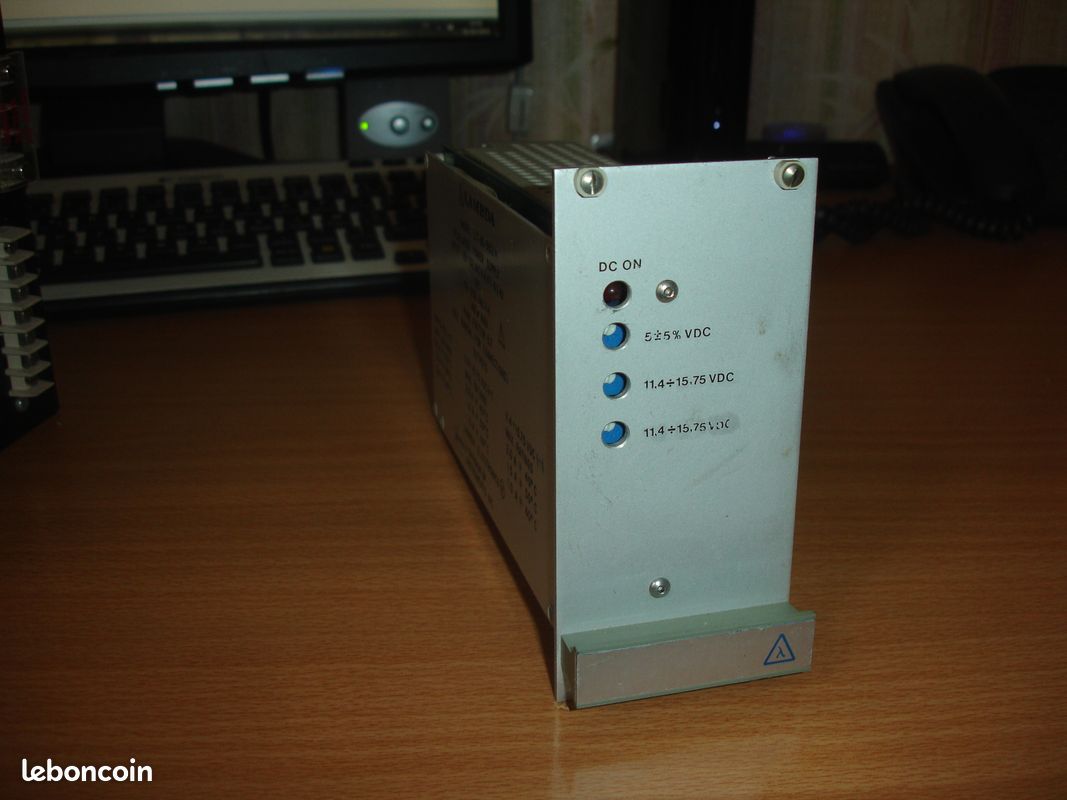 3 alimentations secteur LAMBDA sorties 5V/15V/15V ou 28V ou 20V (image 2)