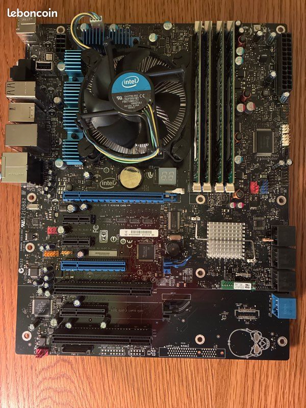 Kit carte mère Intel DP55KG + CPU + 16 Go RAM DDR3 + Ventirad Intel (image 1)