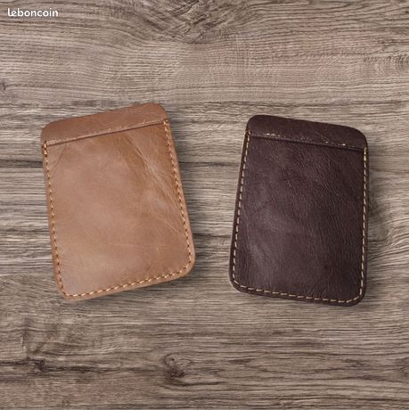 Pince a billet en cuir véritable python | BRUCLE