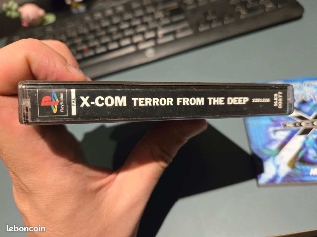 X-COM: Terror From The Deep Sur PS1 - Complet, PAL FR, Très Bon état