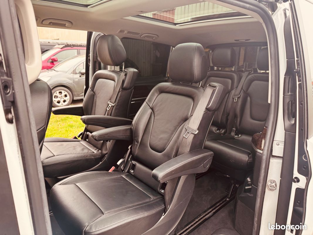 Mercedes classe v ii long 250 d avantgarde 9g-tronic 2 toits ouvrants burgmester equipé pmr amovible si necessaire 990 euros sans apport (image 16)