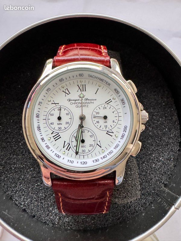 Leboncoin Montre Homme Yonger Et Bresson Chronographe Quartz