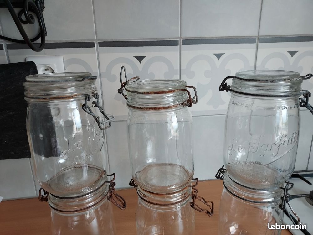 Lot 6 bocaux divers marque 1l avec défaut (image 7)