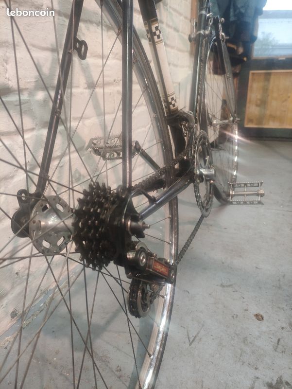 Vélo de course Peugeot inox restauré (image 4)