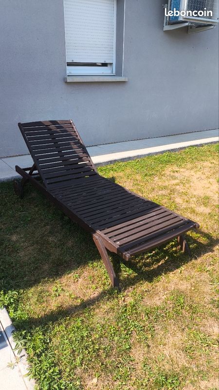 Transat en bois (x2) (image 2)