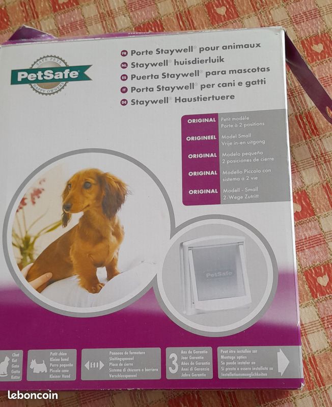 Porte chatière pour chat ou petit chien (image 1)