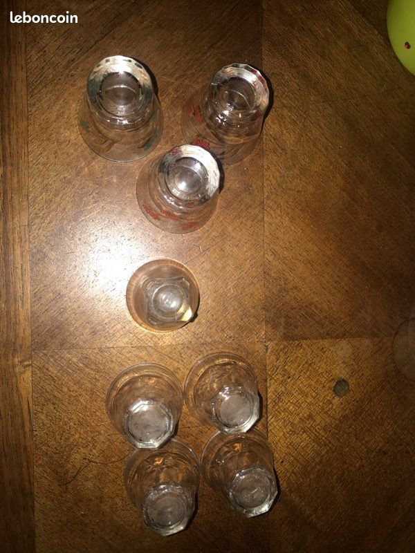 Collection de jolis petits verres à liqueur (9) (image 8)