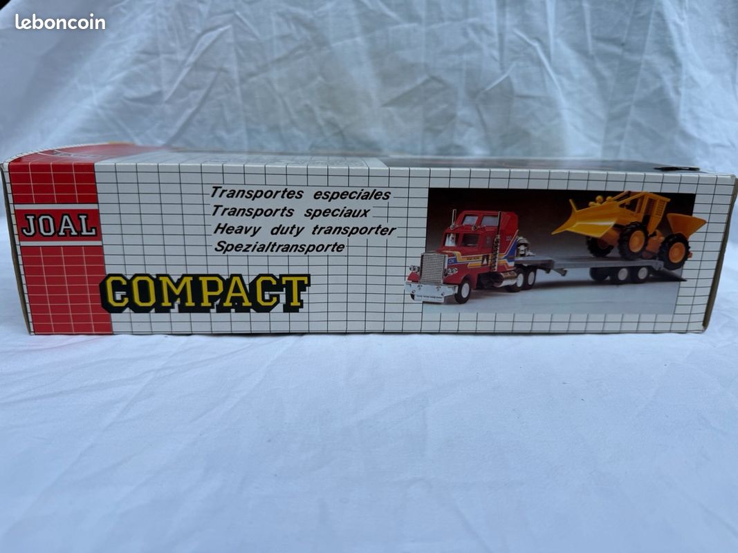 Miniature JOAL 1/50 – Volvo BM L160 High Lift – Jaune – Engin De Chantier