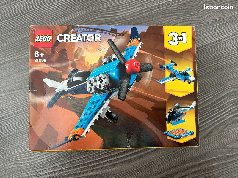 LEGO Créator L’avion à hélice (image 1)