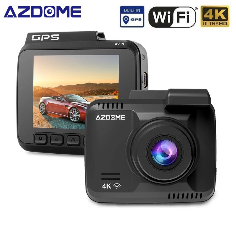 Dashcam 4K GPS WiFi AZDOME GS63H - Équipement auto
