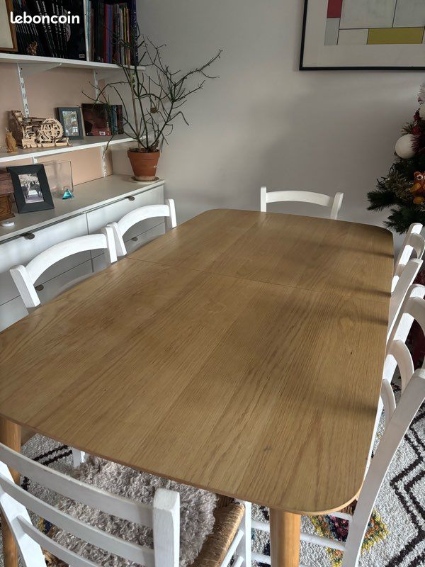 Bronx - Table à manger extensible 6 à 10 personnes L160/230 (image 1)