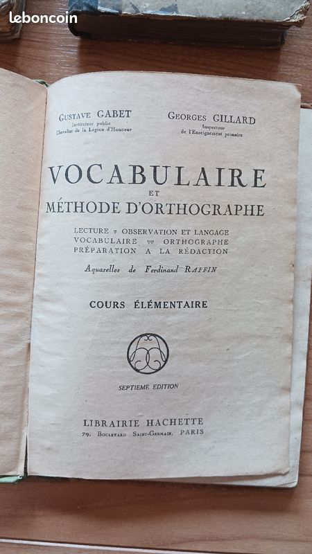 Lot de vieux manuels scolaires (image 4)