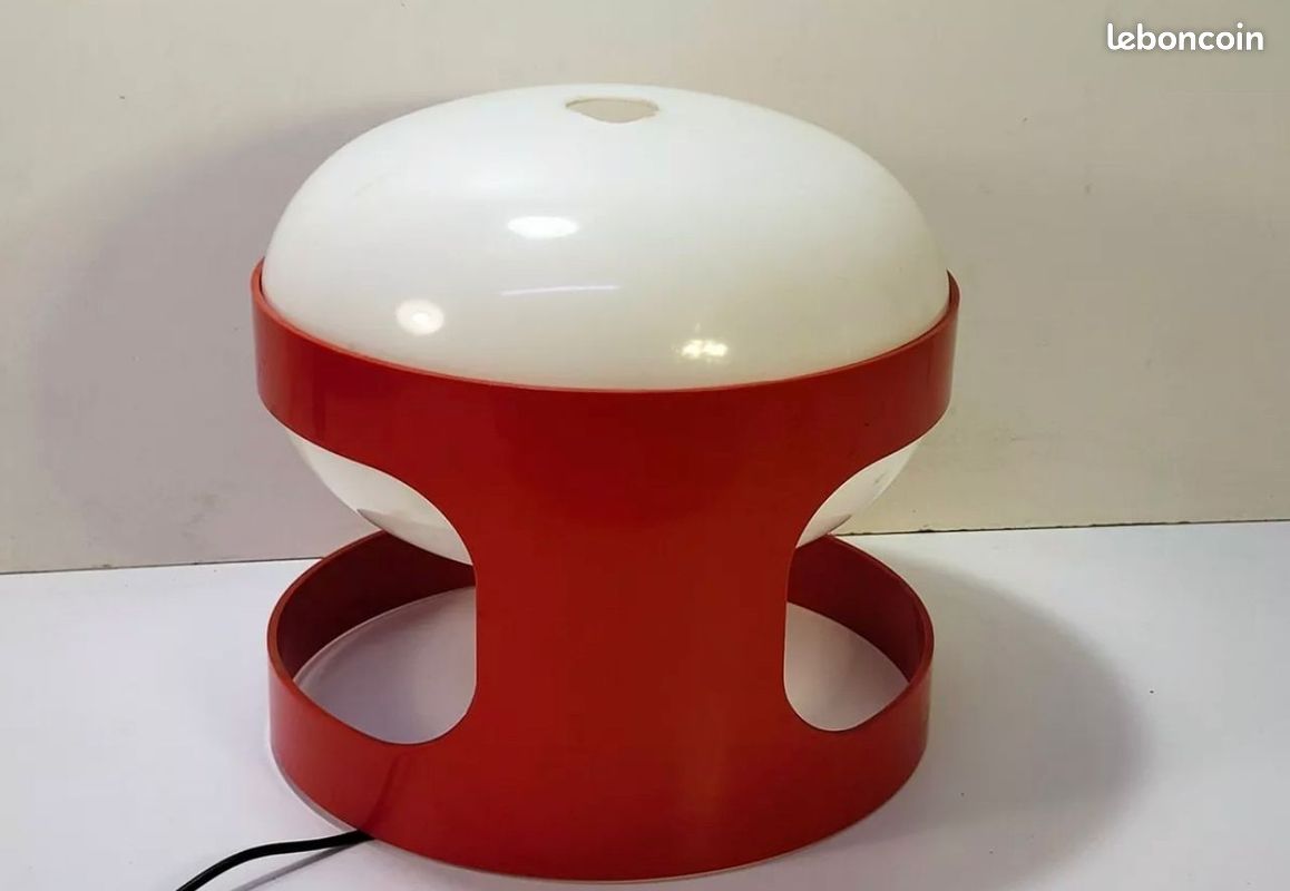 Joe COLOMBO Lampe de table " KD27" Vintage design Kartell lampe (image 3)