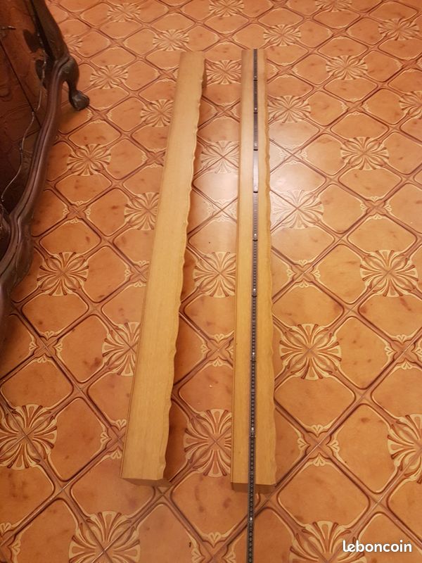 2 Caches rideaux - cantonnières avec glissière L.1725 mm (image 9)