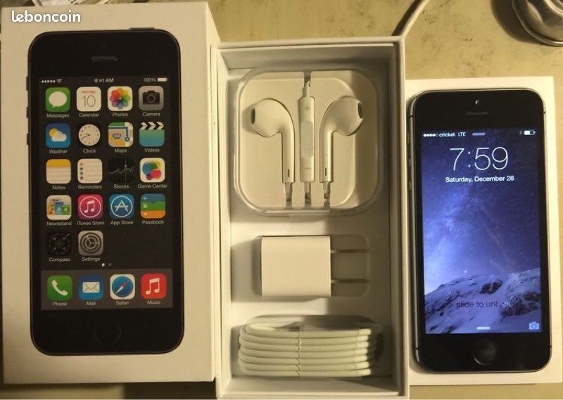 IPhone 5s 16 go avec facture et garantie (image 1)