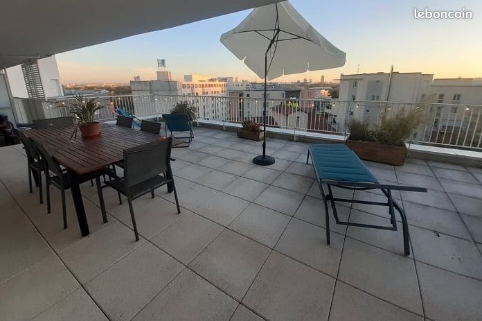 Joli appartement sur les toits de Lyon - Terrasse (image 1)