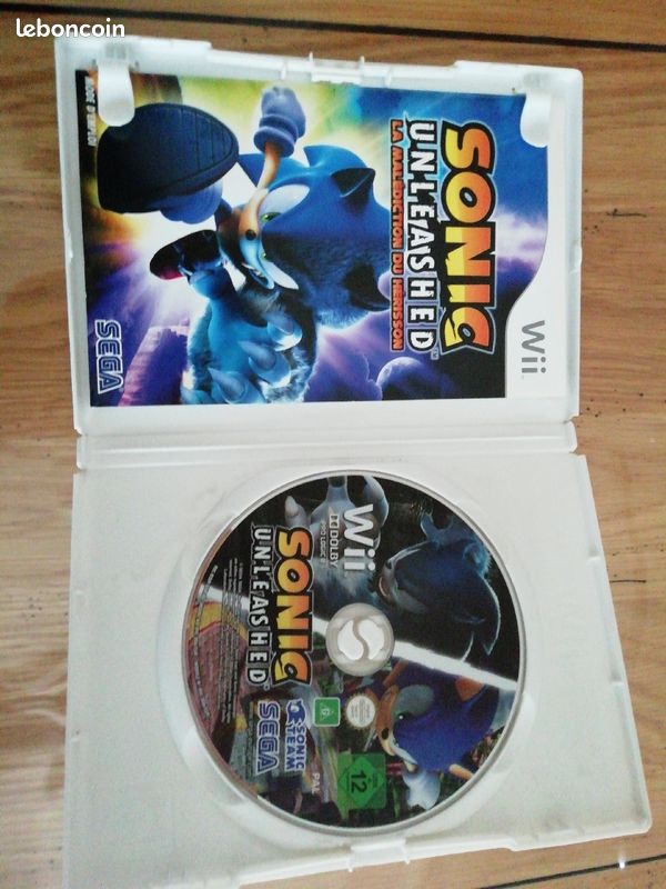 Sonic Sega Nintendo Wii jeux (image 3)