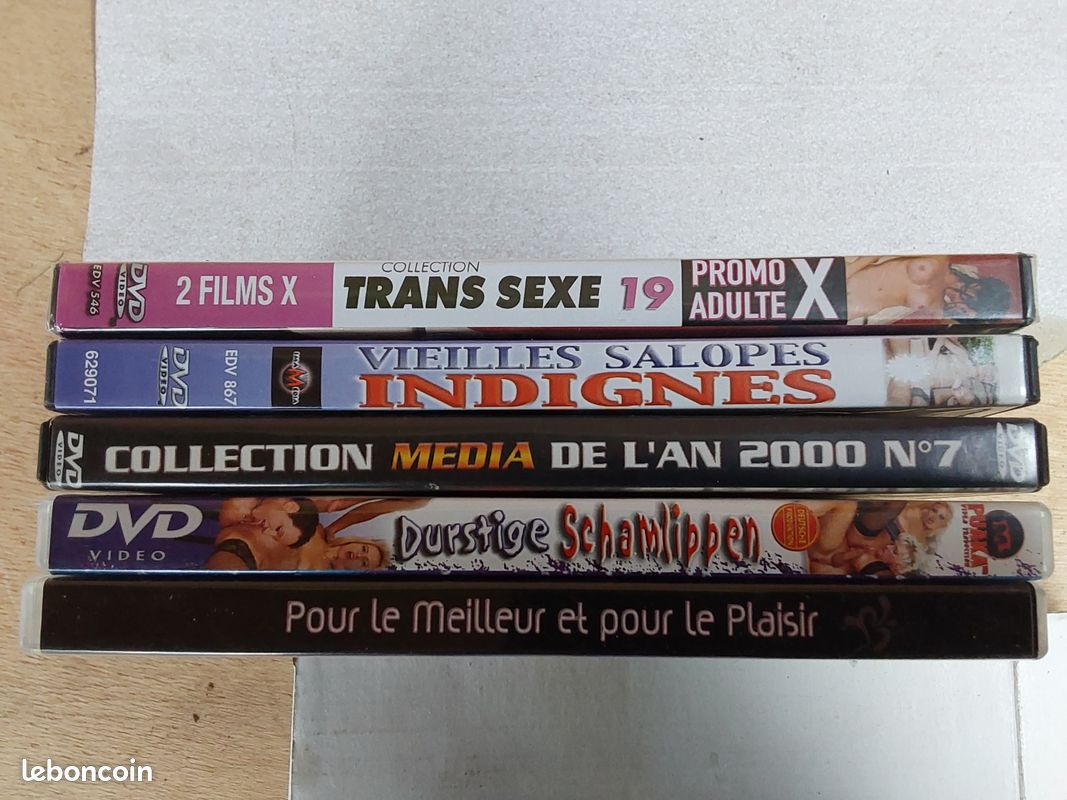 5 DVD erotiques : 1 neuf et 4 occasion - DVD - Films