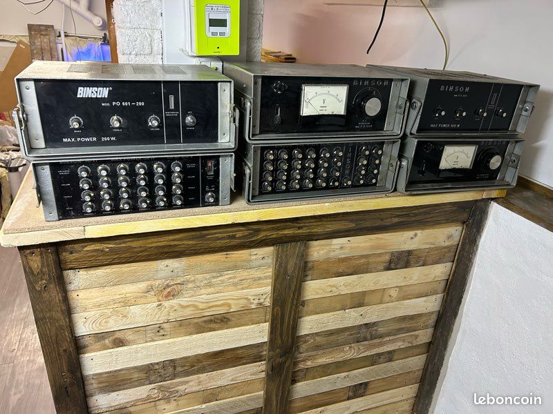 Lot Binson amplis, mixers enceintes etc.. (image 9)
