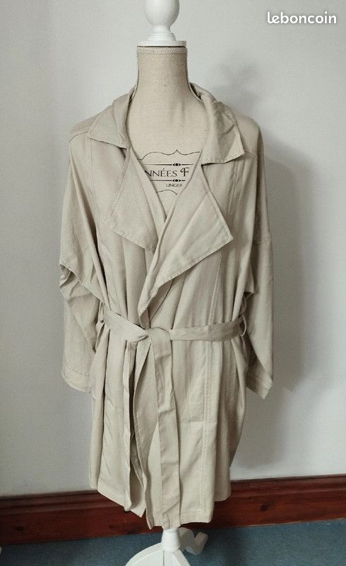 Impermeable beige mi saison clockhouse neuf Vêtements