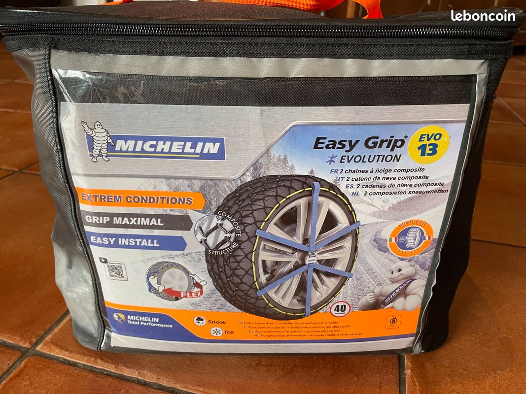 Chaines à neige Michelin Easy Grip EVO 13 - Équipement auto