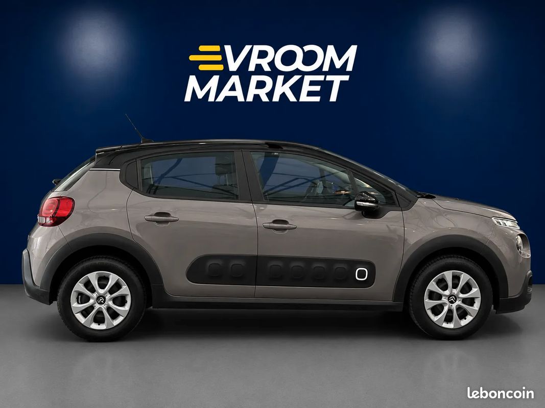 CITROEN C3 1.5 D 102ch FEEL - 2019 - Phares LED - Bluetooth - Climatisation - Régulateur de vitesse - GPS (image 5)