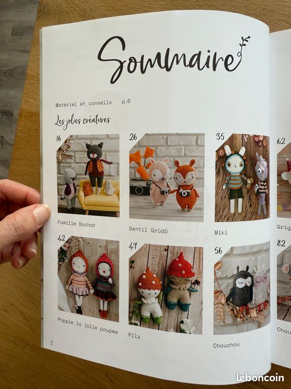 Livre amigurumi Crochet Câlin Zess Les éditions de Saxe (image 4)