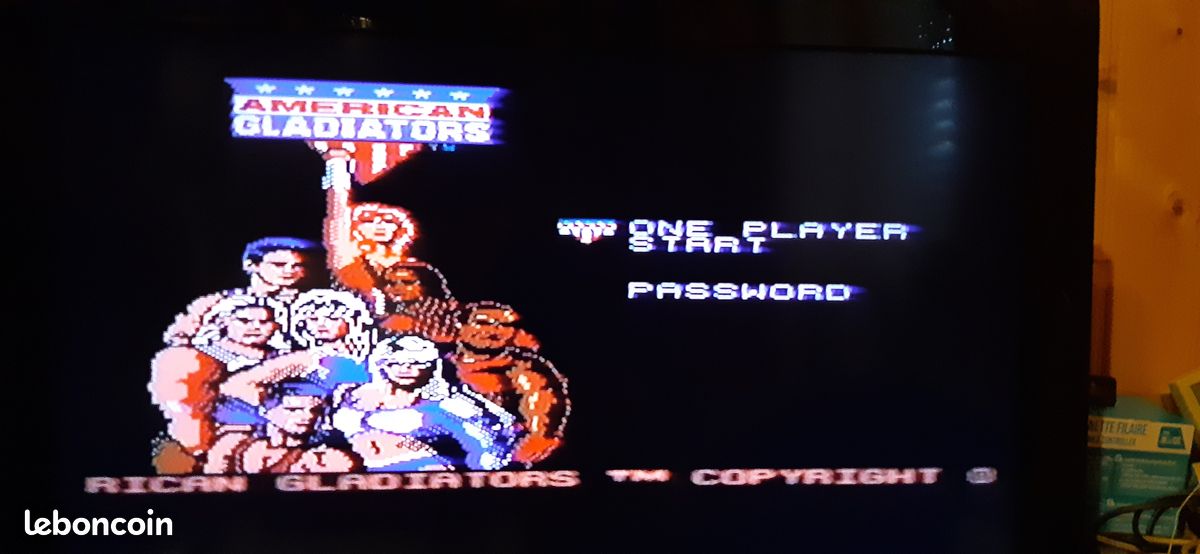 Ancien jeu video american gladiators sur nes Jeux vidéo