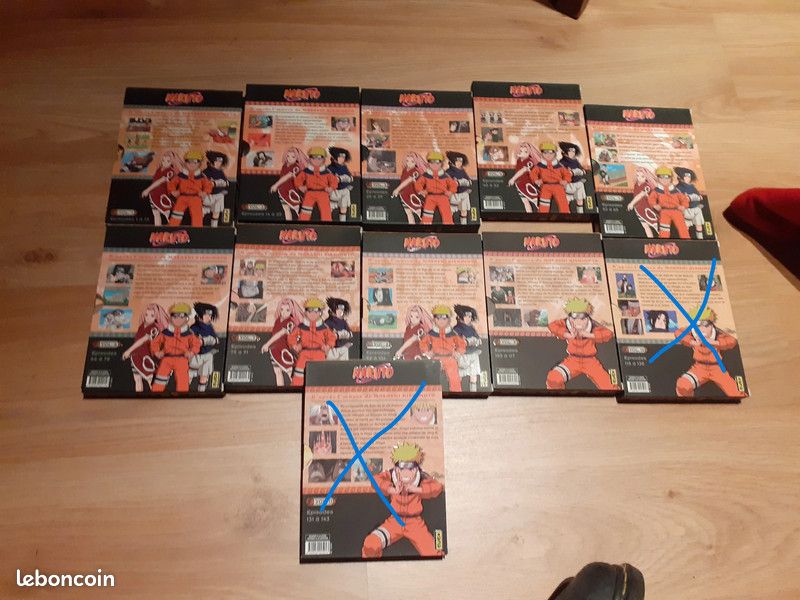 DVD Naruto 1 à 9 (image 4)