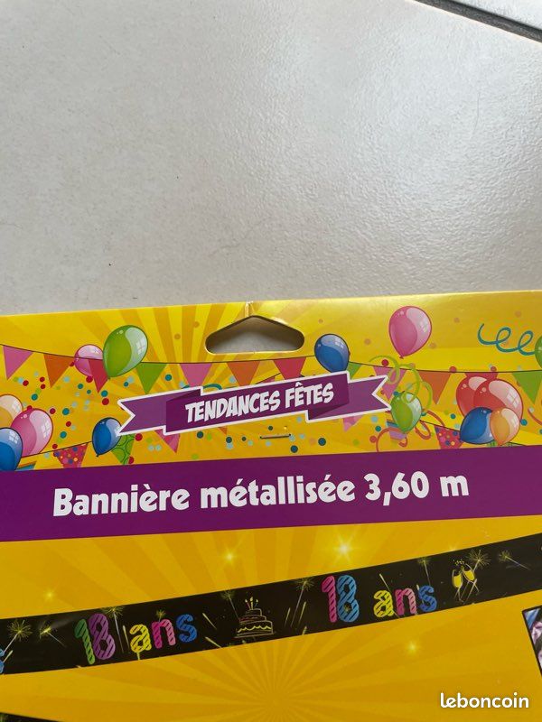 Banderole 18 ans (image 2)