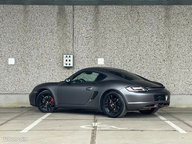 Porsche Cayman PACK SPORT 245 CH BVM - SELLERIE CUIR VOLANT EN (image 5)