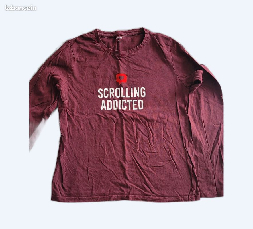 Pull bordeaux (image 1)