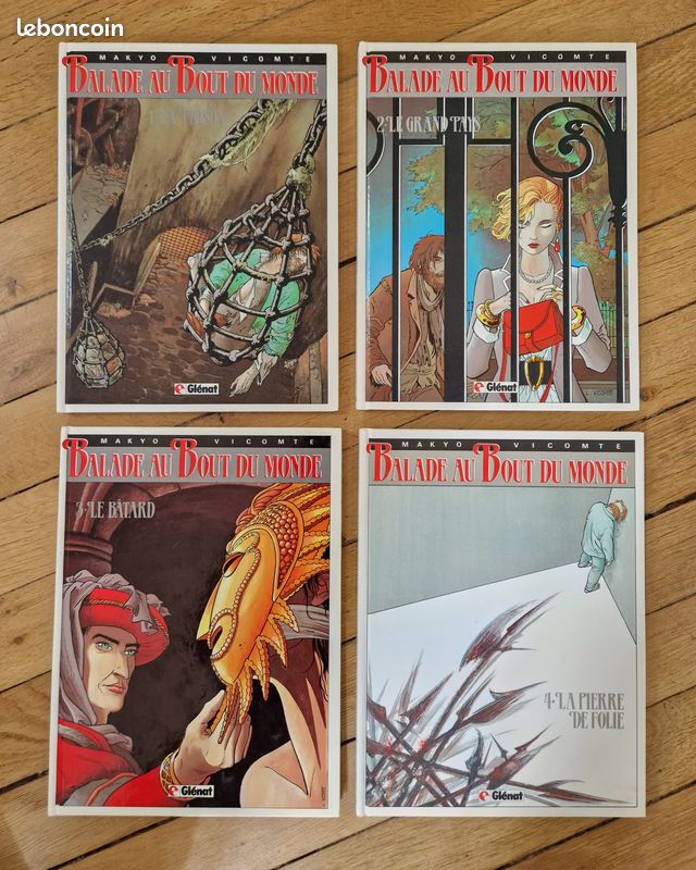 BB « Balade au bout du monde » Tomes 1 à 4 (image 2)