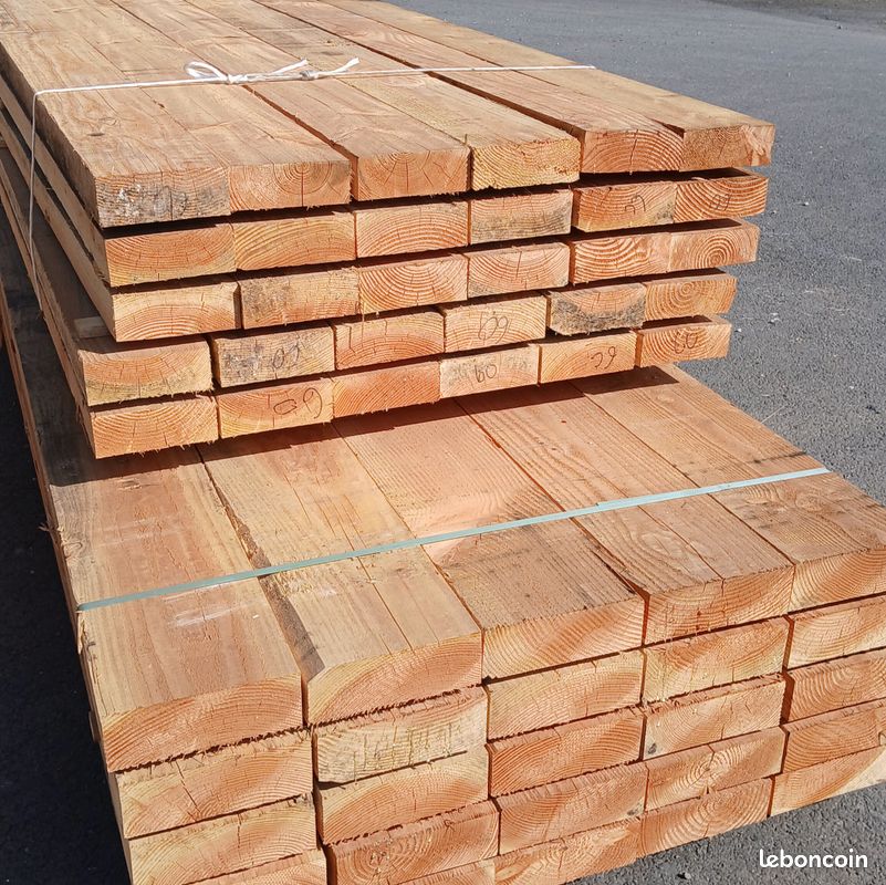 Madrier Douglas 75x225 mm – 5 m - Bricolage