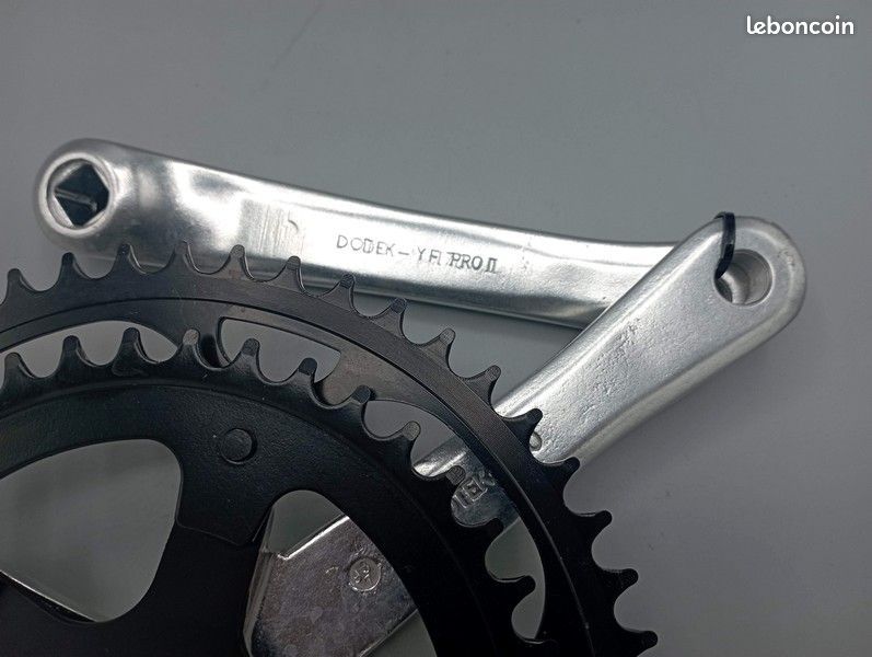 Pédalier Pliable 52T Avec Disque De Protection – Pour Vélo, Compatible Axe Carré, Manivelle 170 Mm