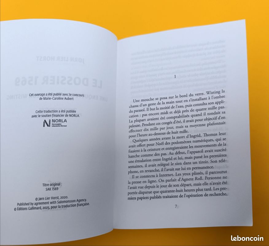 Jørn Lier HORST : Le dossier 1569 (image 8)