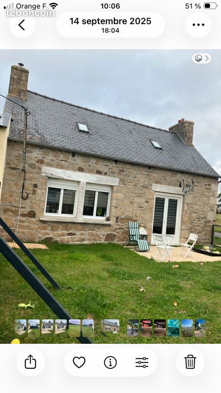 Maison 3 pièces 60 m² · à Lannion · 60 m² · 650 €/mois