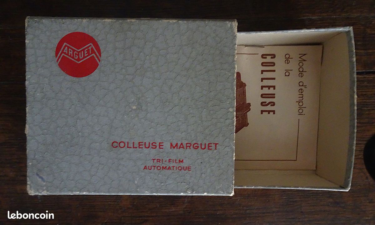 Colleuse automatique tri film formats 8 mm, 9,5 mm et 16 mm. Marguet (image 3)