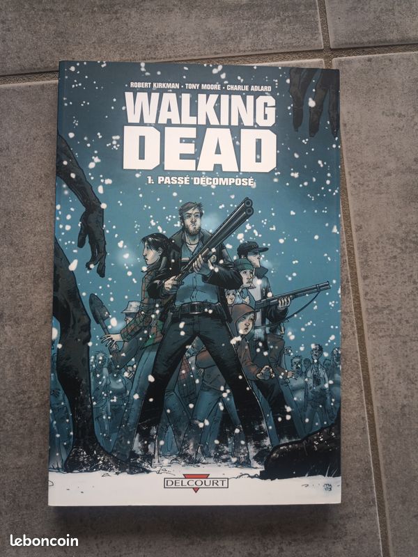 Walking dead Comics book Delcourt (image 2)