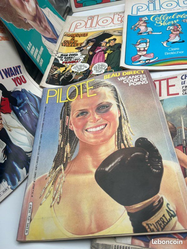 Lot de 13 anciens magazines - Pilote (image 14)