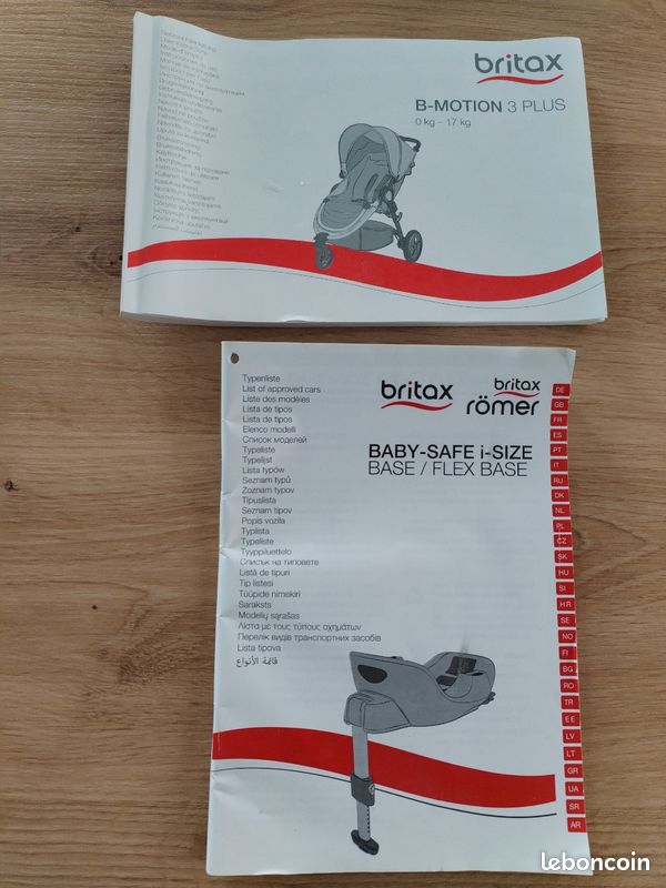 Poussette 3 roues +cosy et sa base (image 7)