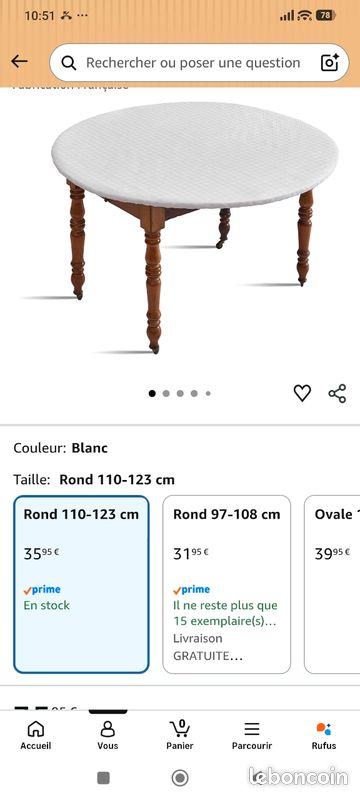 Protège table (image 1)