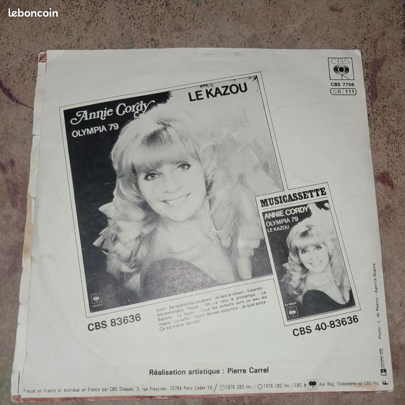 Annie Cordy - Vinyle 45T (image 2)