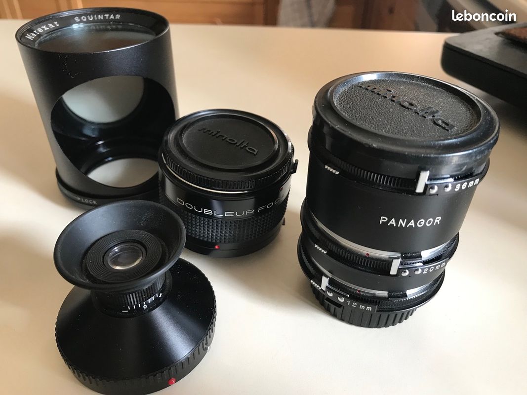 Minolta XE1 XD7 XM & Sony NEX-5 & objectifs (image 2)