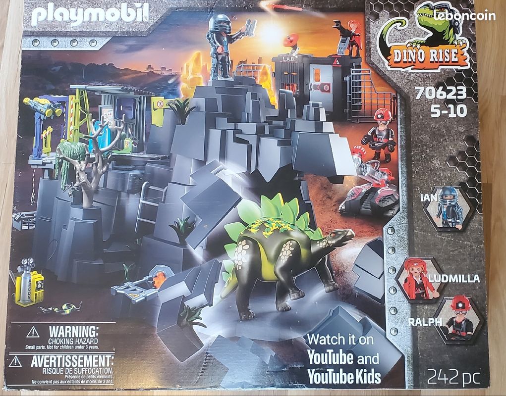 Playmobil Dino Rise- Dino Rock 70623 NEUF (image 1)